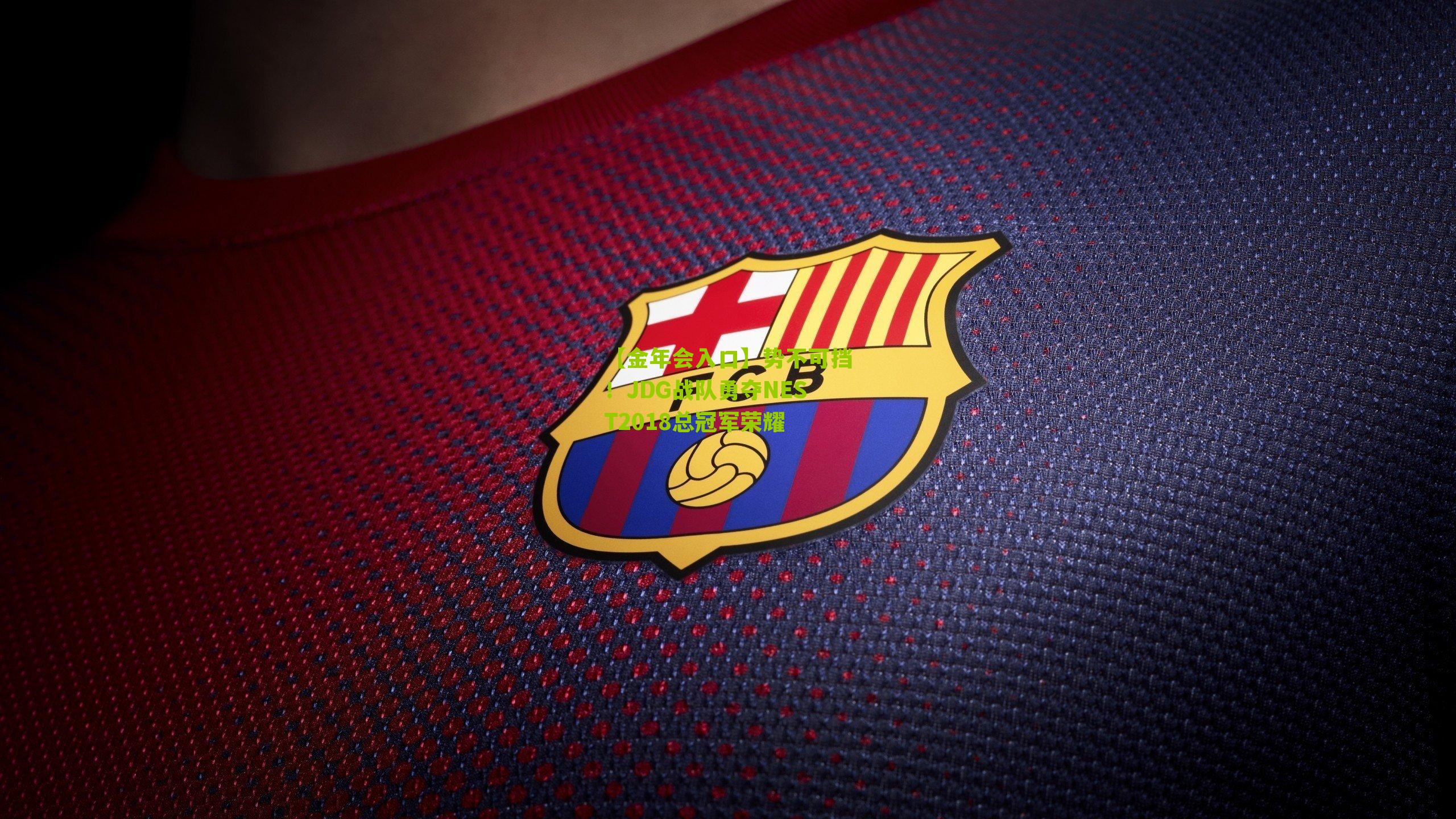 【金年会入口】势不可挡！JDG战队勇夺NEST2018总冠军荣耀